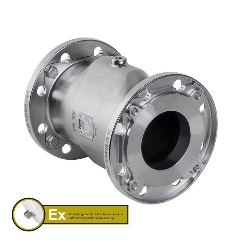 VMCX Pinch Valve 4" - VMCX100.03LF.50F.50