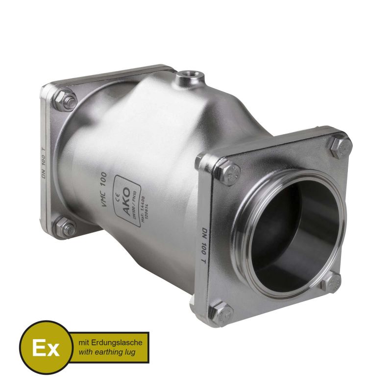 VMCX Pinch Valve 4" - VMCX100.03LF.50T.50
