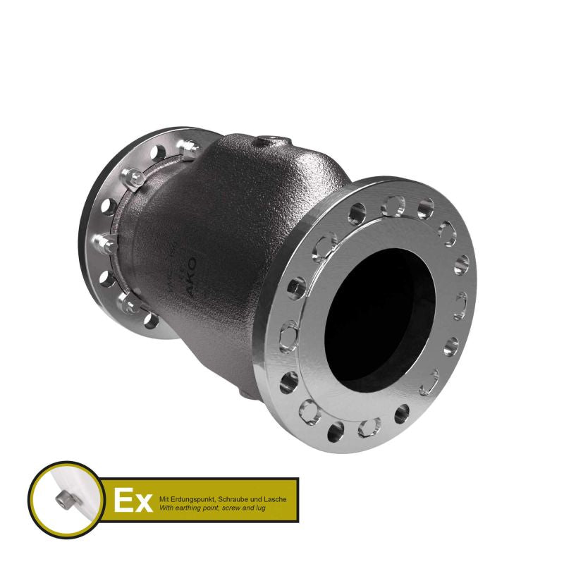 VMCX Pinch Valve 6" - VMCX150.04HTECLF.50F.50