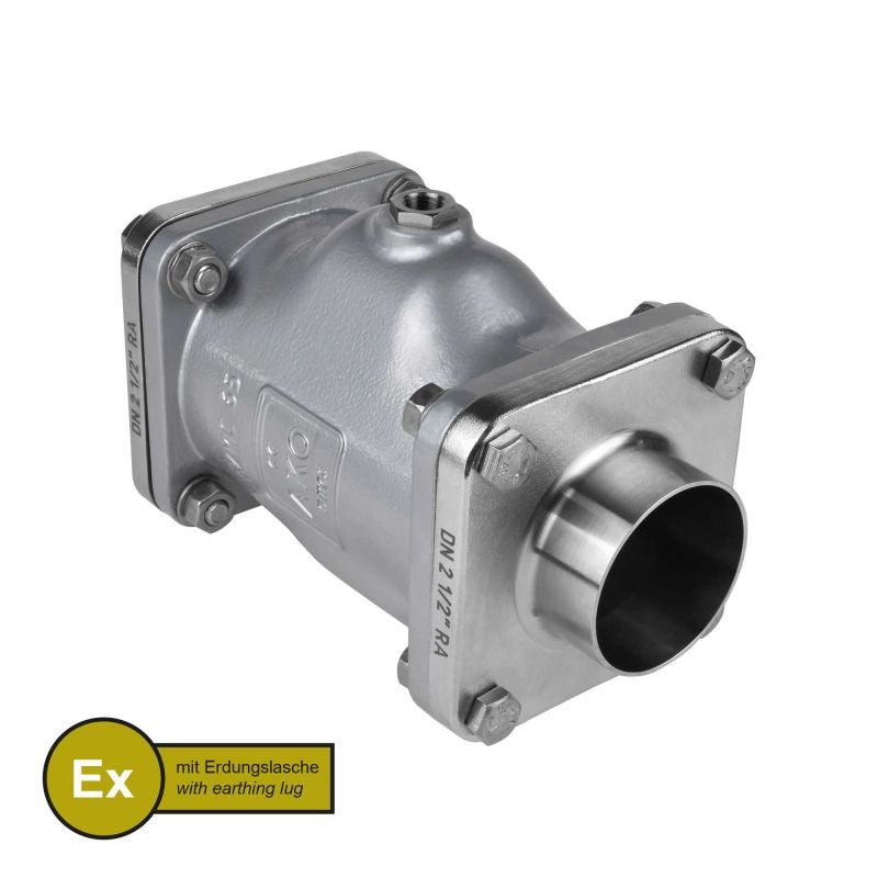 VMCX Pinch Valve 2-1/2" - VMCX65.03SFLF.50RA.30LX