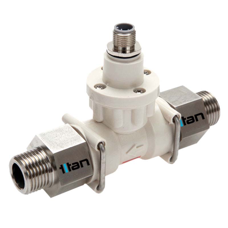 Titan FT2 Turbine - 1/2" BSP - Optical Detection - M12 4 pin socket