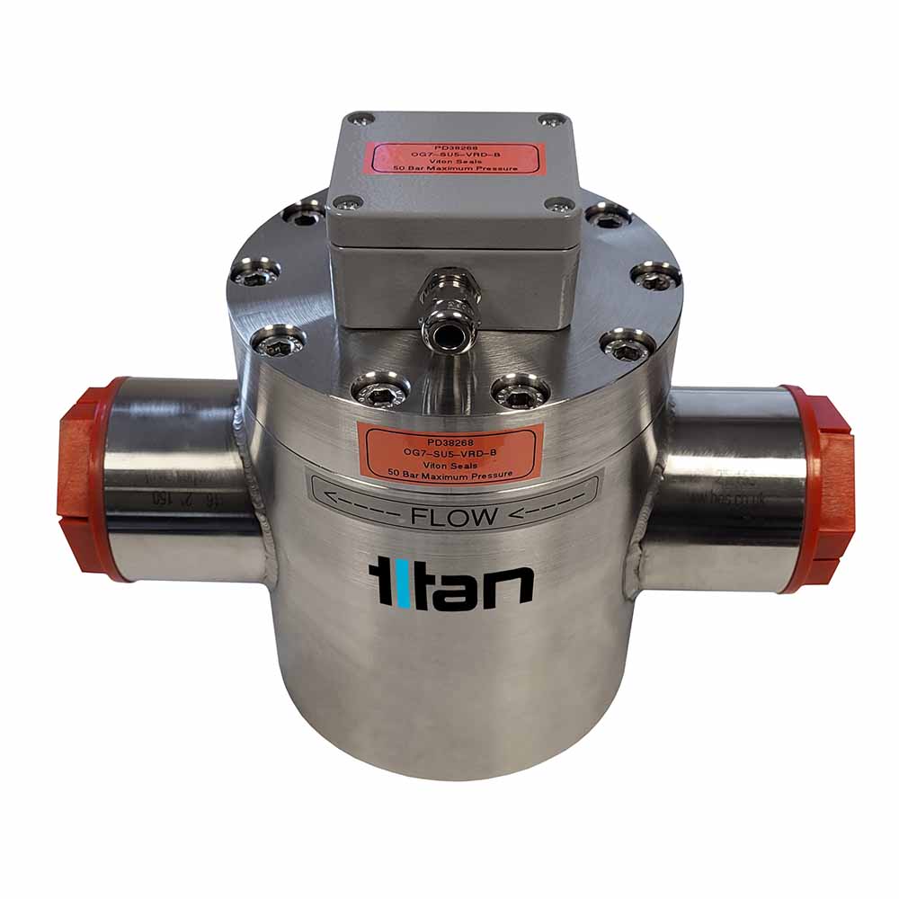 Titan OG7 Oval Gear - Aluminium - BSP P
